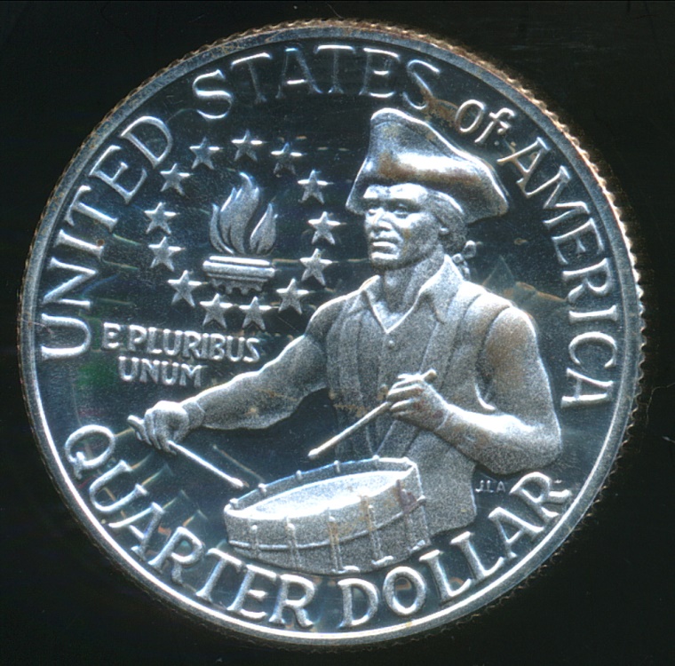 United States, 1976-S Quarter Dollar, Washington (Drummer ...