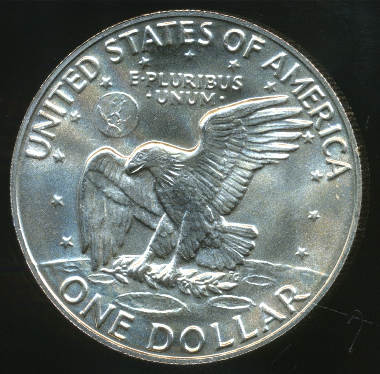 1972 eisenhower silver dollars value